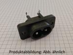 4300.0097 IEC 320-C8 Steckverbinder Buchse Männlich Eurostecker